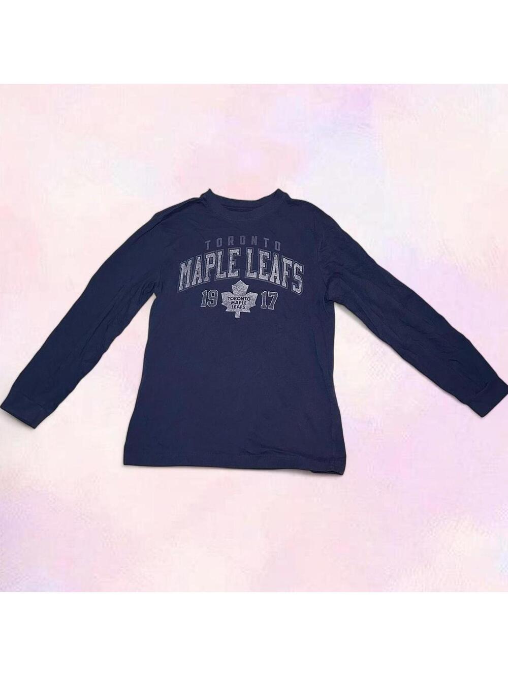 Toronto Maple Leafs Children’s Long Sleeve Shirt Youth 10-12